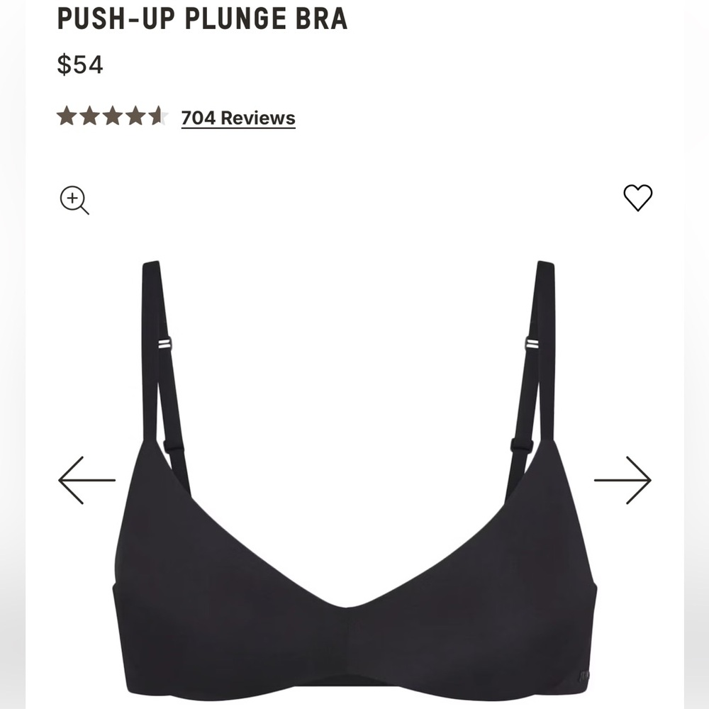 Skims Wireless push up bra